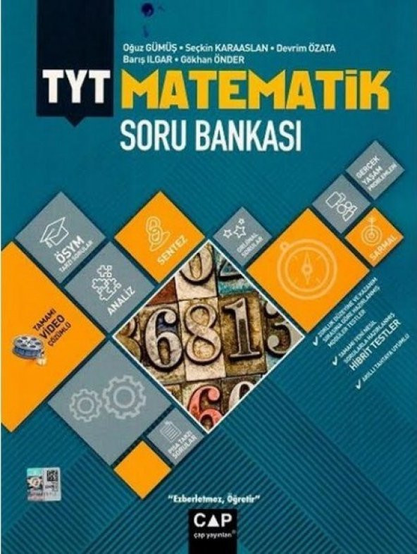 Çap Yayınları TYT Matematik Soru Bankası