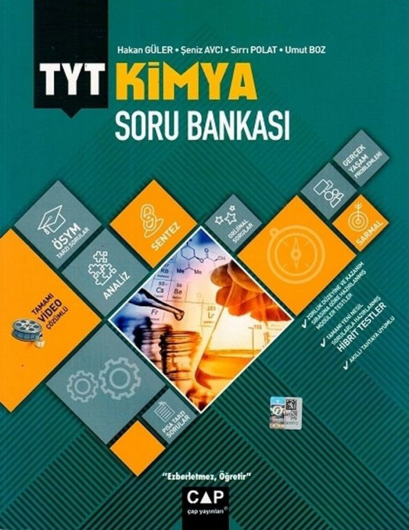 Çap Yayınları TYT Kimya Soru Bankası - Hakan Güler
