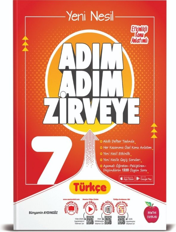 Newton Yayınları 7. Sınıf Türkçe Adım Adım Zirveye Soru Bankası