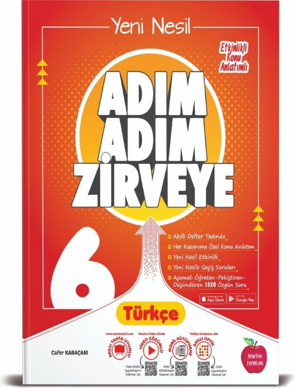 Newton Yayınları 6. Sınıf Türkçe Adım Adım Zirveye Soru Bankası