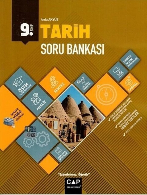 Çap Yayınları 9. Sınıf Anadolu Lisesi Tarih Soru Bankası