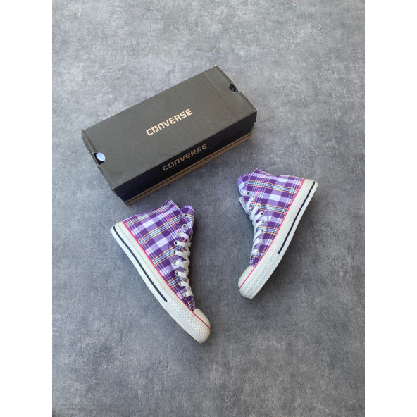 Converse Mor Desenli Spor Ayakkabı - 2