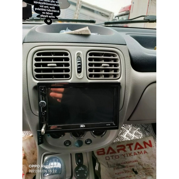 İnce Kasa Double Teyp 7 inç USB- Bluetooth- 4x60 watt - 6
