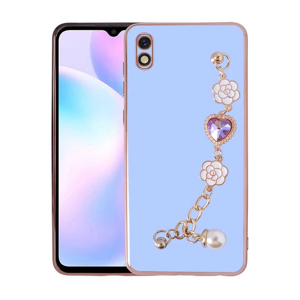 Xiaomi Redmi 9A Kılıf El Tutamaçlı Zore Taka Silikon Kılıf