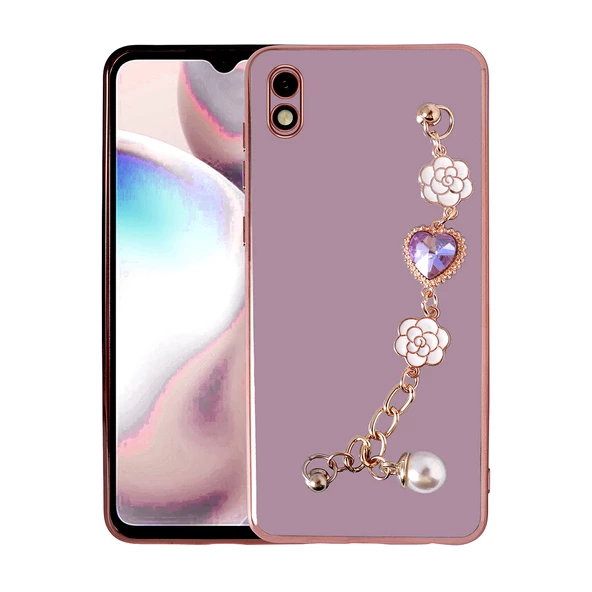 Xiaomi Redmi 9A Kılıf El Tutamaçlı Zore Taka Silikon Kılıf - 7