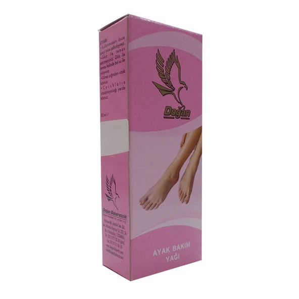 Doğan Ayak Bakım ve Masaj Yağı Cam Şişe 100 ML - Resim 3
