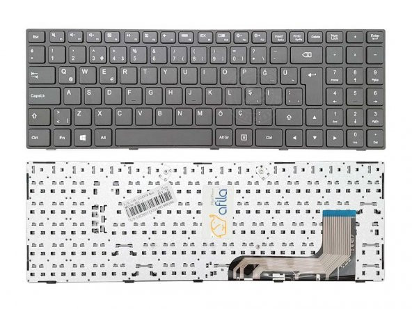 Lenovo PK131ER1A13 Notebook Klavyesi Laptop Tuş Takımı Siyah TR