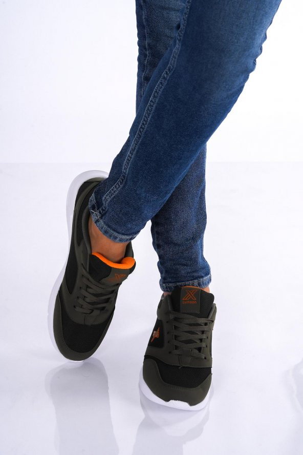 ERKEK HAKİ GÜNLÜK SPOR YÜRÜYÜŞ AYAKKABISI HAKİ 40 - 3