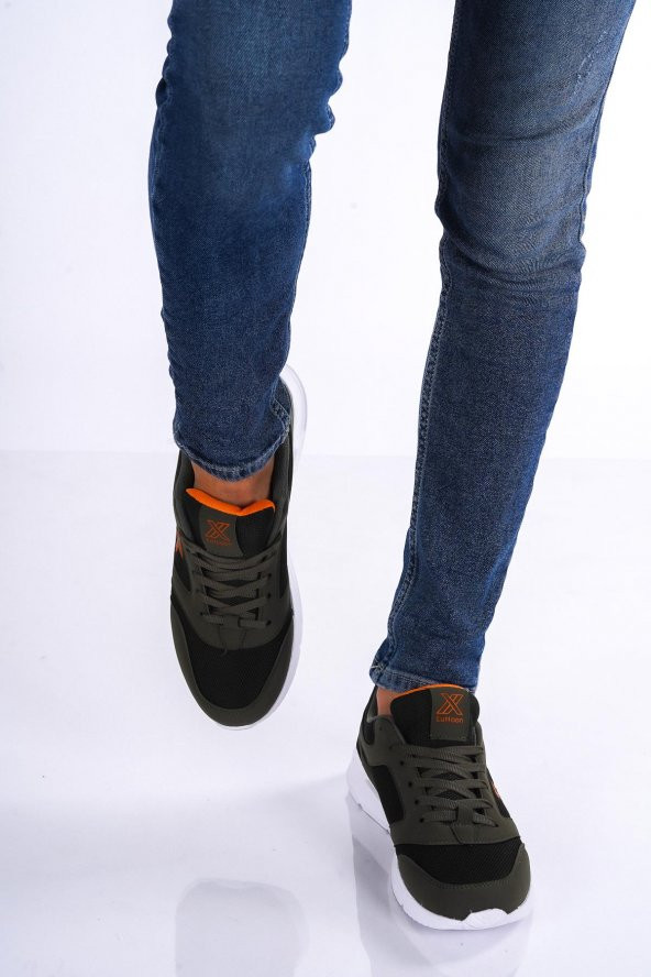 ERKEK HAKİ GÜNLÜK SPOR YÜRÜYÜŞ AYAKKABISI HAKİ 40 - 4