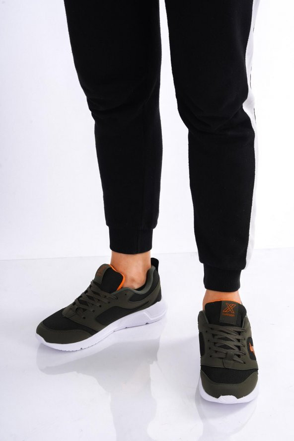 ERKEK HAKİ GÜNLÜK SPOR YÜRÜYÜŞ AYAKKABISI HAKİ 40 - 5