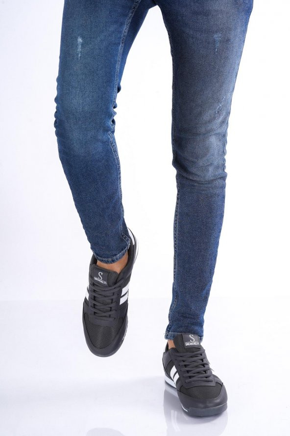 ERKEK FÜMEBEYAZ SPOR YÜRÜYÜŞ AYAKKABISI FÜMEBEYAZ 44 - 4