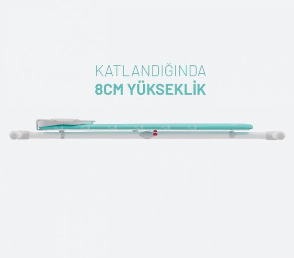 Gazella Squad Elegance Ev Tipi 900 E Turkuaz Ütü Masa Kol Aparatlı - 2