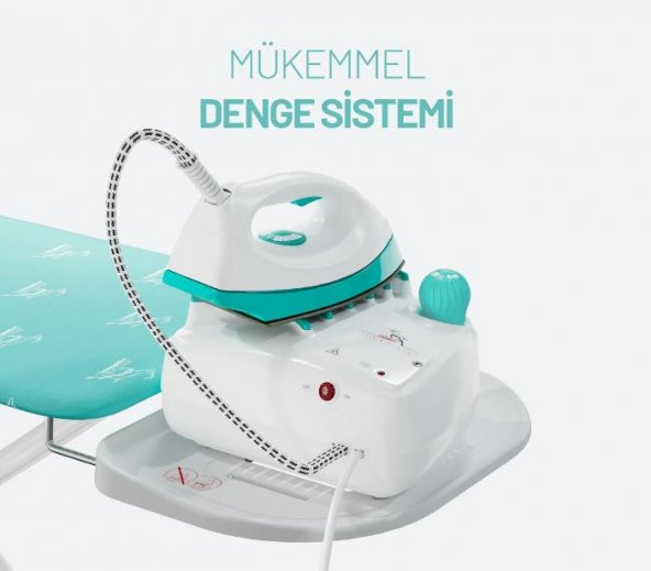 Gazella Squad Elegance Ev Tipi 900 E Turkuaz Ütü Masa Kol Aparatlı - 6