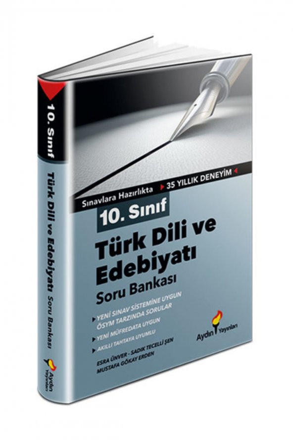 10. Sınıf Türk Dili ve Edebiyatı Soru Bankası Aydın Yayınları