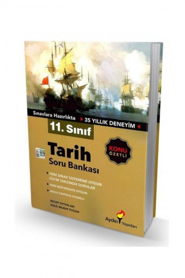 11. Sınıf Tarih Konu Özetli Soru Bankası Aydın Yayınları
