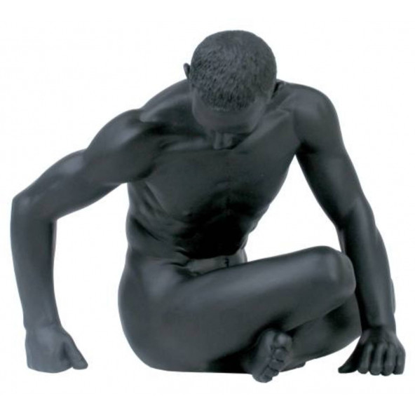 WISE Veronese Serisi-VERONESE BİBLOLAR › Wise Body-ÇIPLAK ADAM - SİYAH-13.5*11*11 CM. ürün görseli