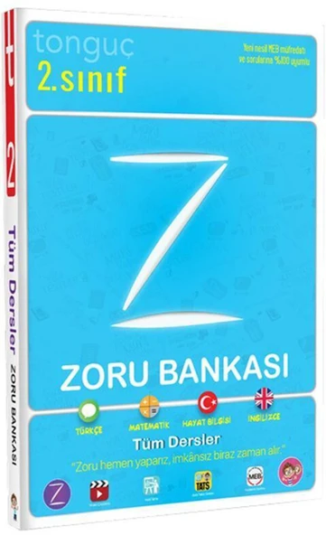 Tonguç 2. Sınıf Tüm Dersler Zoru Bankası