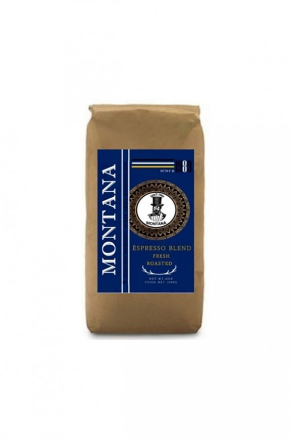 Montana Gold Series Espresso Blend Çekirdek Kahve 1 Kg
