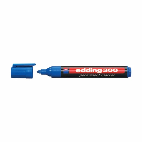 Edding Parmenent Marker Mavi E-300 (1 adet)