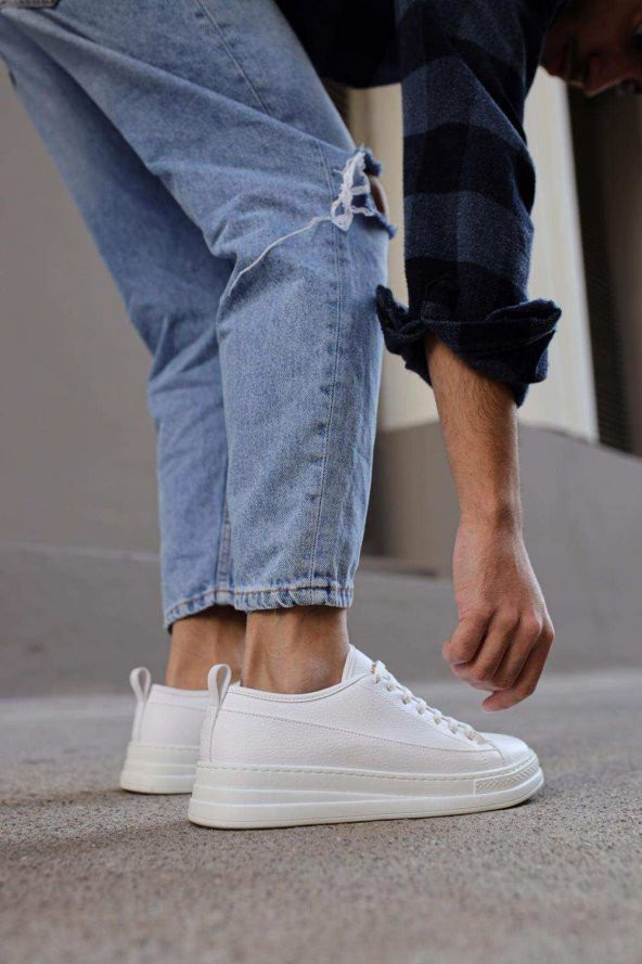 Knack Sneakers Ayakkabı 010 Beyaz - 4