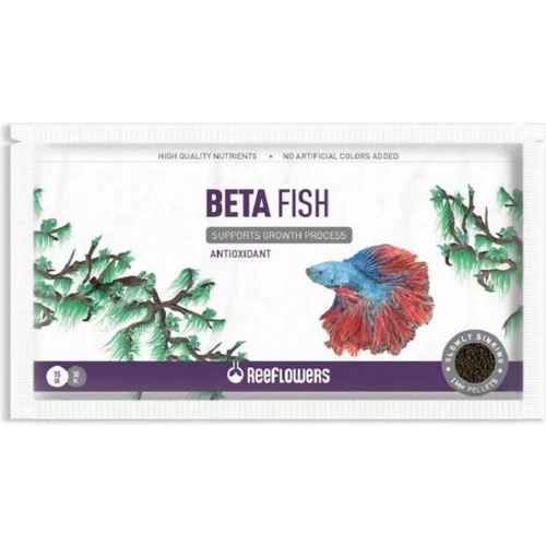 Reeflowers Betta Fish 15 gr Skt:06/2025 ürün görseli