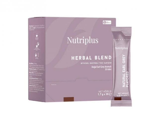 Farmasi Nutriplus Herbal Blend Earl Grey 1.7 Gr X 30