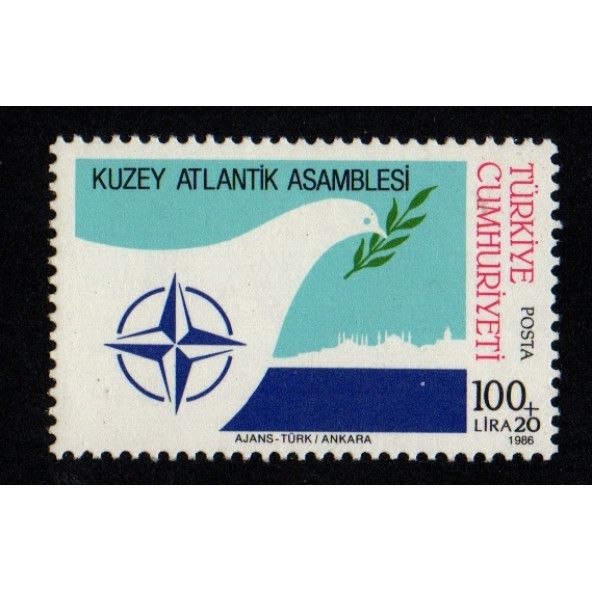 EABİ-Kuzey Atlantik Asamblesi 100 Lira 1986  (ws0030) - 1