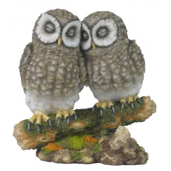 WISE Veronese Serisi-WISE İKİLİ BAYKUŞ-12.5*10*13 CM. ürün görseli