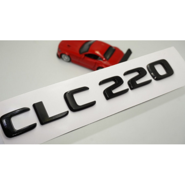 CLC 220 Bagaj Parlak Siyah ABS 3M 3D Yazı Logo