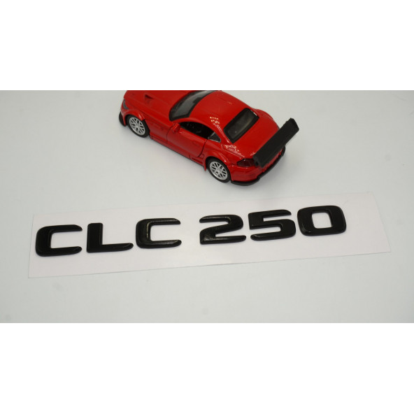 CLC 250 Bagaj Parlak Siyah ABS 3M 3D Yazı Logo - 2