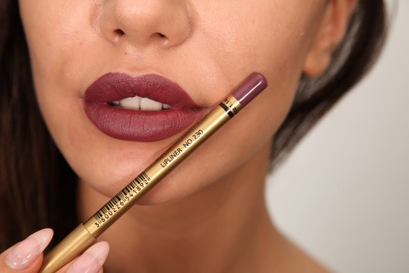 BROOKLIN Dudak Kalemi - Lipliner No: 230(Mat Koyu Üzüm) - 3