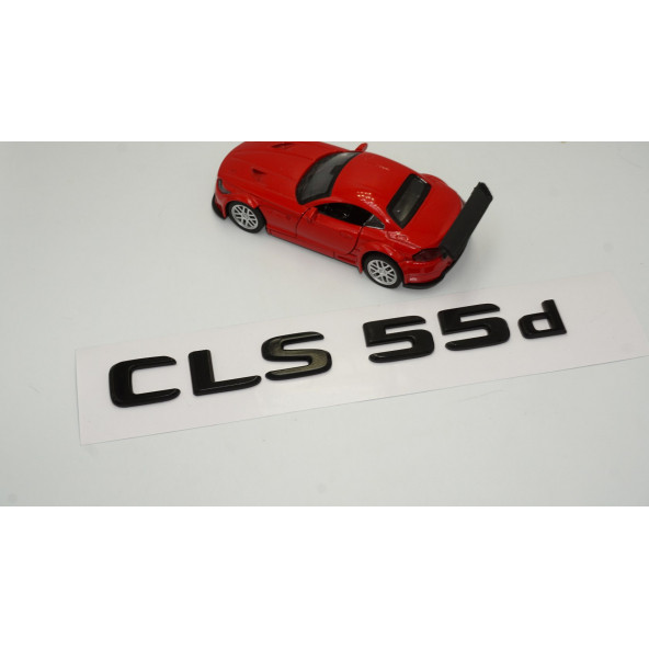 CLS 55d Bagaj Parlak Siyah ABS 3M 3D Yazı Logo - 2