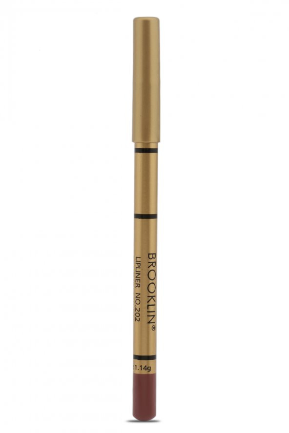 BROOKLIN Dudak Kalemi - Lipliner No: 202(Grimsi Kahverengi) - 2