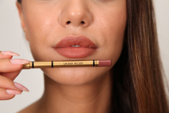 BROOKLIN Dudak Kalemi - Lipliner No: 205 (Açık Kahverengi) - 3