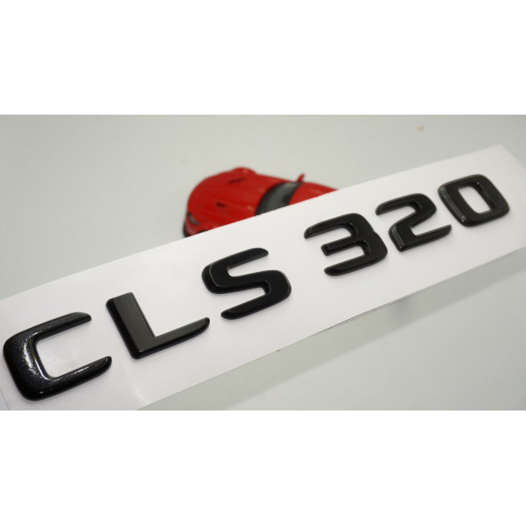 CLS 320 Bagaj Parlak Siyah ABS 3M 3D Yazı Logo