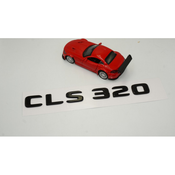 CLS 320 Bagaj Parlak Siyah ABS 3M 3D Yazı Logo - 2