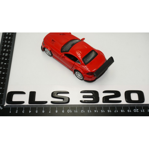 CLS 320 Bagaj Parlak Siyah ABS 3M 3D Yazı Logo - 5
