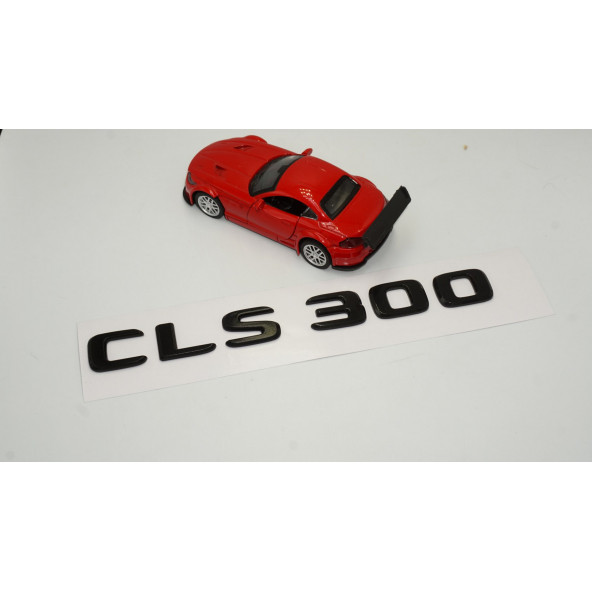 CLS 300 Bagaj Parlak Siyah ABS 3M 3D Yazı Logo - 2