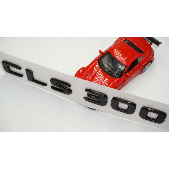 CLS 300 Bagaj Parlak Siyah ABS 3M 3D Yazı Logo - 4
