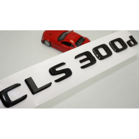 CLS 300d Bagaj Parlak Siyah ABS 3M 3D Yazı Logo