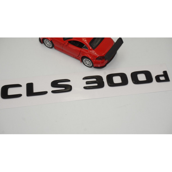 CLS 300d Bagaj Parlak Siyah ABS 3M 3D Yazı Logo - 3