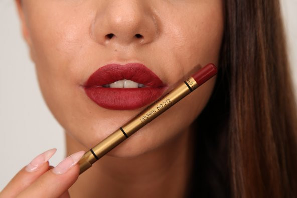 BROOKLIN Dudak Kalemi - Lipliner No: 212(Koyu Kiraz) - 3