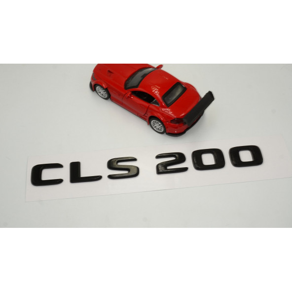 CLS 200 Bagaj Parlak Siyah ABS 3M 3D Yazı Logo - Resim 2