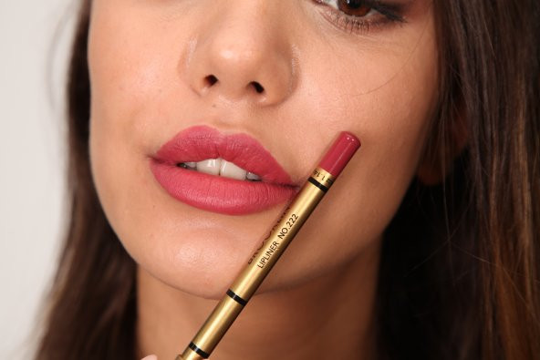 BROOKLIN Dudak Kalemi - Lipliner No: 222(Hint Kırmızısı) - 3
