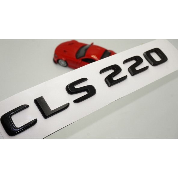 CLS 220 Bagaj Parlak Siyah ABS 3M 3D Yazı Logo