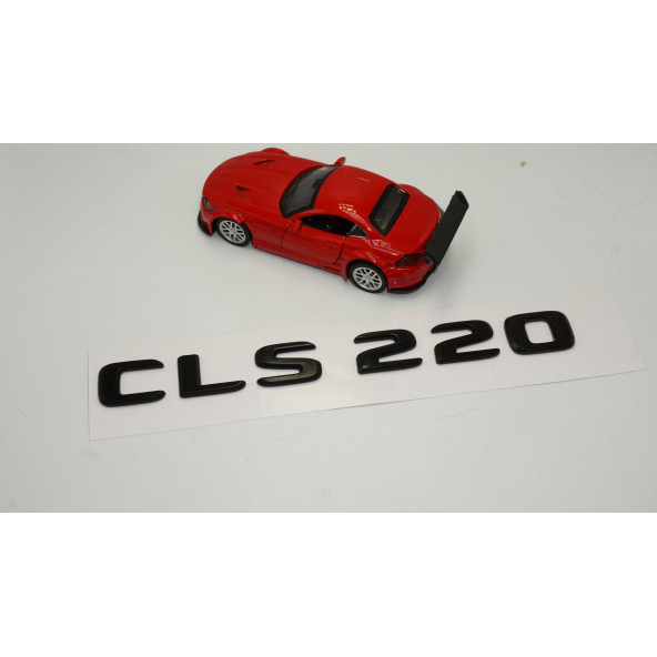 CLS 220 Bagaj Parlak Siyah ABS 3M 3D Yazı Logo - 2
