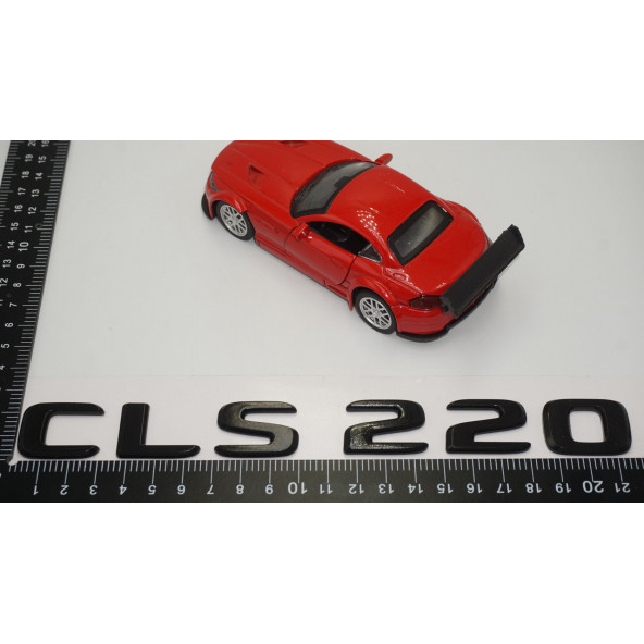 CLS 220 Bagaj Parlak Siyah ABS 3M 3D Yazı Logo - 5