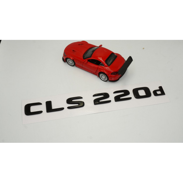 CLS 220d Bagaj Parlak Siyah ABS 3M 3D Yazı Logo - 2