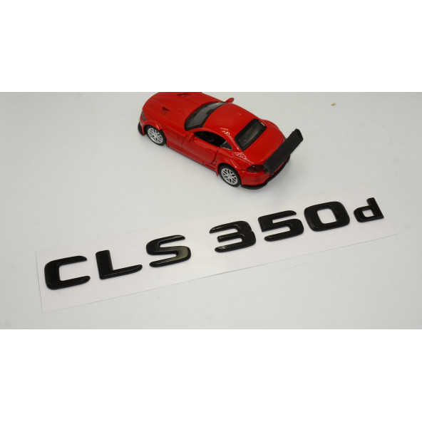 CLS 350d Bagaj Parlak Siyah ABS 3M 3D Yazı Logo - Resim 2