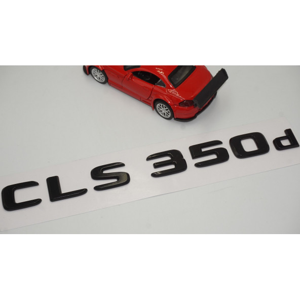 CLS 350d Bagaj Parlak Siyah ABS 3M 3D Yazı Logo - Resim 3
